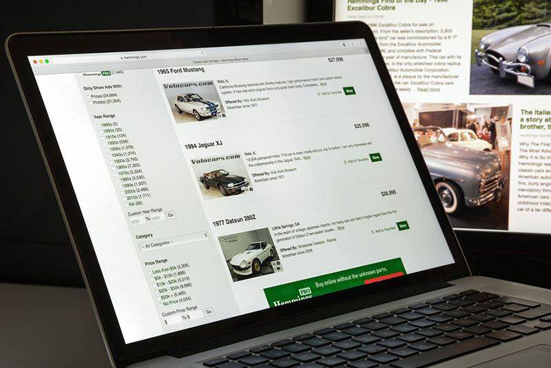 Best Way To Sell A Classic Car Online